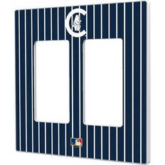 Strategic Printing Chicago Cubs 1911 Cooperstown Pinstripe Double Rocker Light Switch Plate