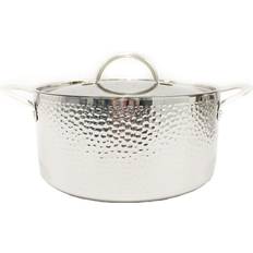 Berghoff Vintage Hammered Tri-Ply with lid 1.44 gal 9.5 "