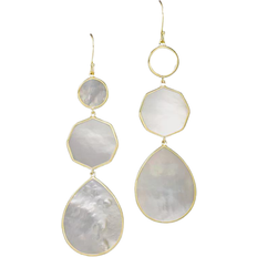 Ippolita 18K Gold Polished Rock Candy Crazy 8's Earrings in Mother-of-Pearl