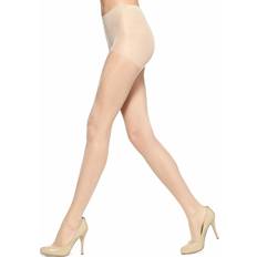 Elastane/Lycra/Spandex Pantyhose Hue Age Defiance Control Top Pantyhose 20 Den Tights - Natural