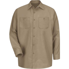  Long-Sleeve Work Shirt - Khaki