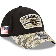 New Era Las Vegas Raiders 2021 Salute To Service 39THIRTY Flex Hat Men - Black/Camo