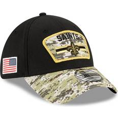 New Era New Orleans Saints 2021 Salute To Service 39THIRTY Flex Hat - Black/Camo