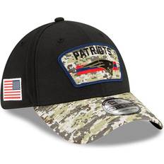 New Era New England Patriots 2021 Salute To Service 39THIRTY Flex Hat Men - Black/Camo