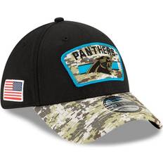 Soccer Caps New Era Carolina Panthers 2021 Salute To Service 39THIRTY Flex Hat Men - Black/Camo