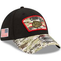 Soccer Caps New Era Kansas City Chiefs 2021 Salute To Service 39THIRTY Flex Hat Men - Black/Camo