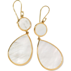 Ippolita 18K Gold Polished Rock Candy Drop Earrings in Mother-of-Pearl