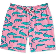 Pink Swimming Trunks Chubbies 5.5" Zipper Back Pocket Swim Shorts - The Glades