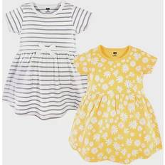 Hudson Baby Dress 2-pack - Yellow Daisy (10159757)