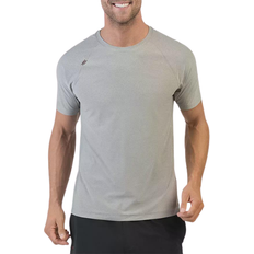 Rhone Reign Short Sleeve - Light Grey Heather