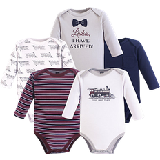 Hudson Long Sleeve Bodysuits 5-pack - Train (10155587)