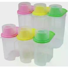 Cereal storage containers Basicwise - Kitchen Container 6pcs