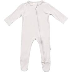 Core Zippered Footie - Oat
