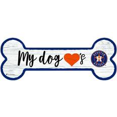 Fan Creations Houston Astros Team Dog Bone Sign