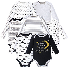 Hudson Long Sleeve Bodysuit 7-pack - Moon and Back (10155741)