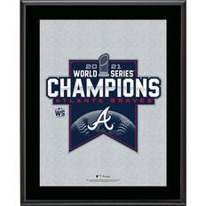 Atlanta Braves Sports Fan Products Fanatics Atlanta Braves 2021 MLB World Series Champions Sublimated Plaque