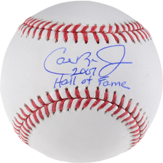 Fanatics Baltimore Orioles 2007 Hall of Fame Inscription Autographed Baseball Cal Ripken Jr.