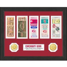 Highland Mint Cincinnati Reds World Series Ticket Collection Photo Frame