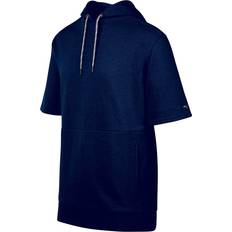 Mens short sleeve hoodie Mizuno Game Time Short Sleeve Hoodie - Navy