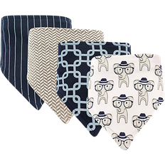 Hudson Bandana Bib Smart Elephant 4-pack