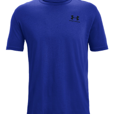 Under Armour Sportstyle Left Chest Short Sleeve Shirt - Royal/Black