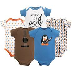 Luvable Friends Bodysuits 5-pack - Penguin Guitar (10130517)