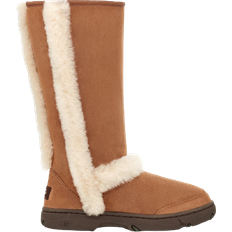 Slip-On - Women High Boots UGG Sunburst Tall - Brown