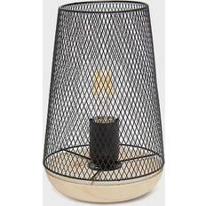 Wood Lighting Simple Designs Wired Mesh Uplight Table Lamp 22.9cm