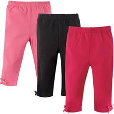 Babies - Leggings Pants Hudson Infant Leggings with Knotted Ankle Bows 3-Pack - Pink/Black (10151210)