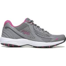 Laced - Women Walking Shoes Ryka Dash 3 W - Grey/Athena Pink