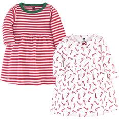 Hudson Toddler Candy Cane Dresses LS 2-Pack - Multi (11156729)