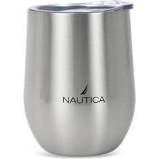 Nautica J-Class Logo Double-Walled Stainless Steel Travel Mug 35.488cl