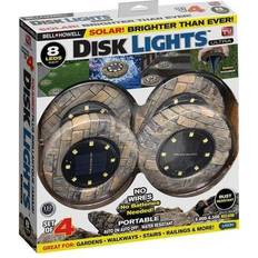 Solar Cells Ground Lighting Bell & Howell 6000790 4-Pack Ground Lighting