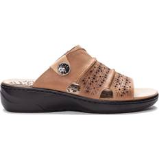 Microfiber Sandals Propét Gertie - Beige