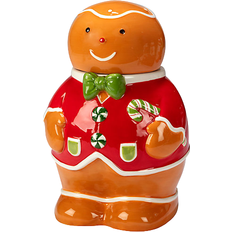 Certified International Holiday Magic 3D Gingerbread Biscuit Jar 2.1L