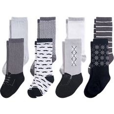 Hudson Knee High Socks 8-pack - Gentleman