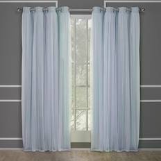 Curtains & Accessories Exclusive Home Catarina Layered 132.08x160.02cm