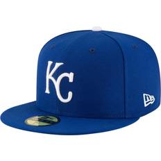 Women Caps New Era Kansas City Royals 59Fifty Game Authentic Hat - Royal