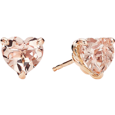 David Yurman Rose Gold Earrings David Yurman Heart Stud Earrings - Rose Gold/Morganite