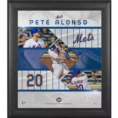 Fanatics New York Mets Pete Alonso Framed Stitched Stars Collage