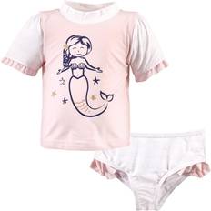 Babies UV Sets Children's Clothing Hudson Baby Swim Rashguard Set - Pink Mermaid (10325314)