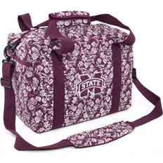 Brown - Women Duffle Bags & Sport Bags Eagles Wings Mississippi State Bulldogs Mini Duffel Bloom - Brown