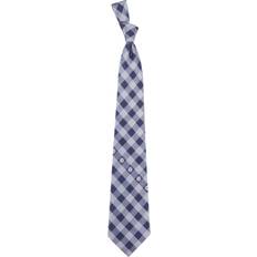 Blue Ties Eagles Wings Check Tie - Winnipeg Jets