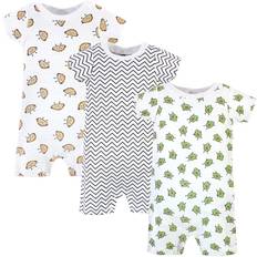 6-9M Playsuits Hudson Cotton Rompers 3-pack - Aliviado (10152633)