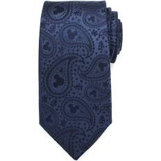 Disney Mickey Mouse Paisley Tie - Navy Blue