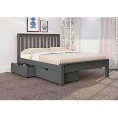 Beds Contempo Full Platform Bed 57.5x79.8"