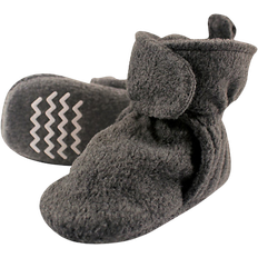 Cheap Baby Booties Children's Shoes Hudson Baby Fleece Lined Scooties - Charcoal and Gray