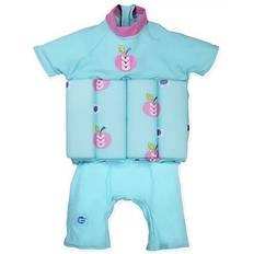 18-24M - Girls UV Suits Children's Clothing Splash About UV Floatsuit with Zip - Apple Daisy