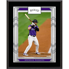 Fanatics Brendan Rodgers Colorado Rockies Sublimated Plaque Photo Frame