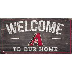 Fan Creations Arizona Diamondbacks Welcome To Our Home Sign